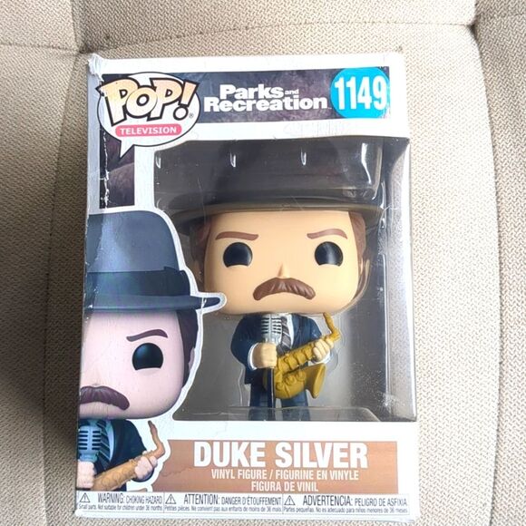 Funko Pop! Vinyl: Television Parks and Recreation Duke Silver 1149 New In Box - Picture 1 of 7